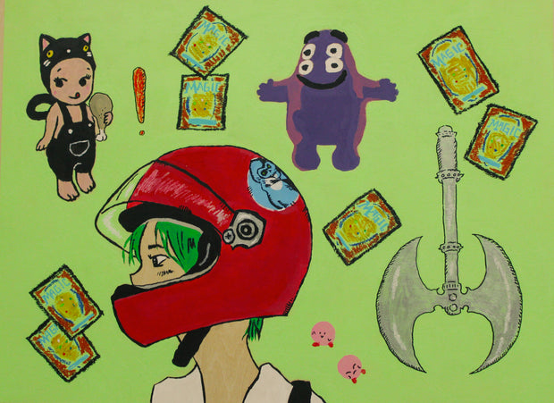 ‘Caffeinated & Collecting’, 2025, Tim Jimenez