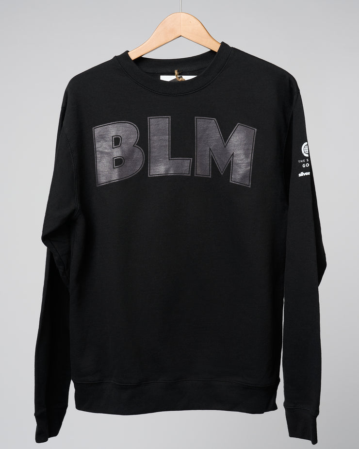 TSG x The Silverroom "BLM" Black Crewneck